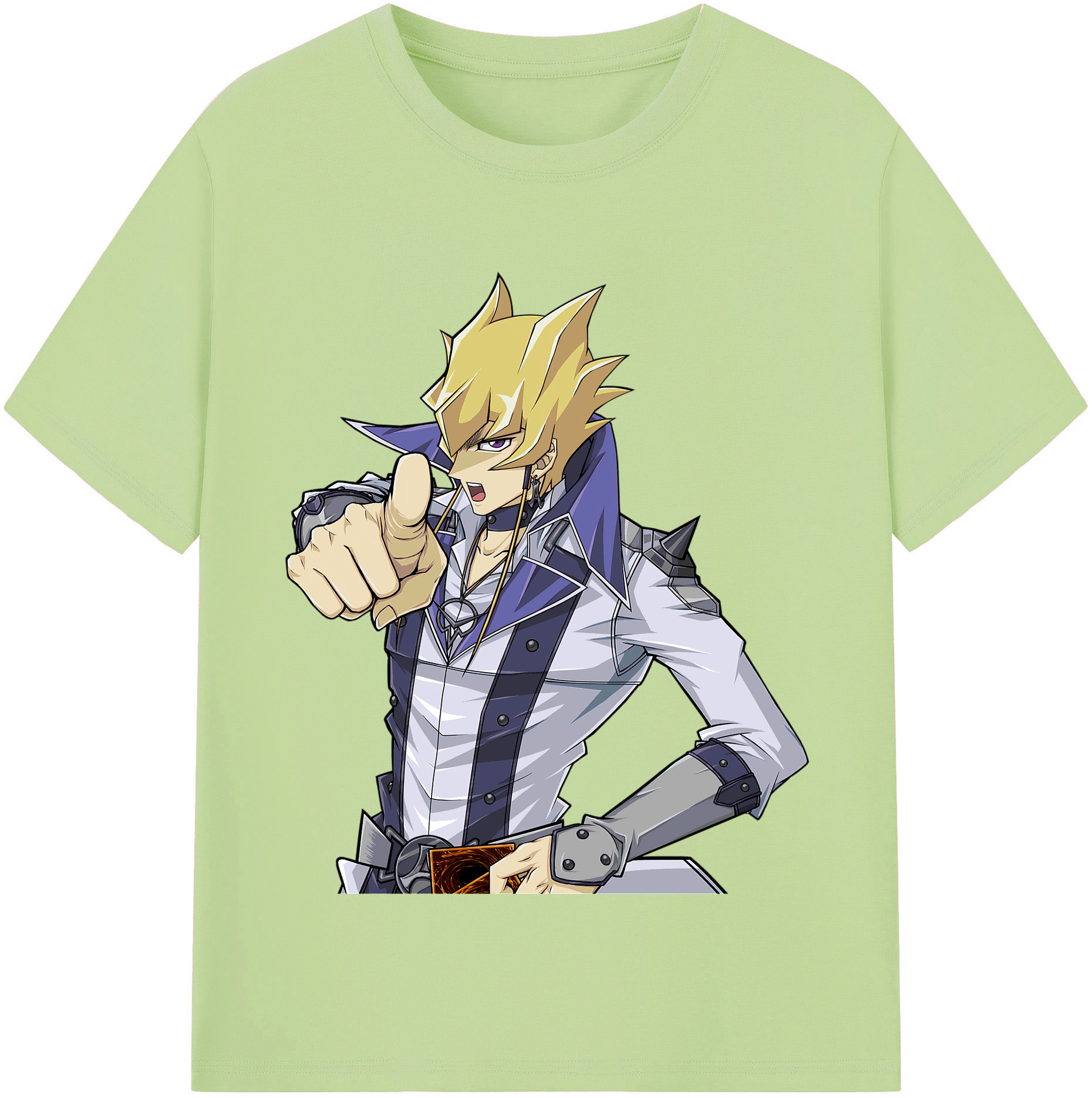 （画像用） 遊☆戯☆王 Yu-Gi-Oh! 綿100％半袖Tシャツ（フロントプリント）